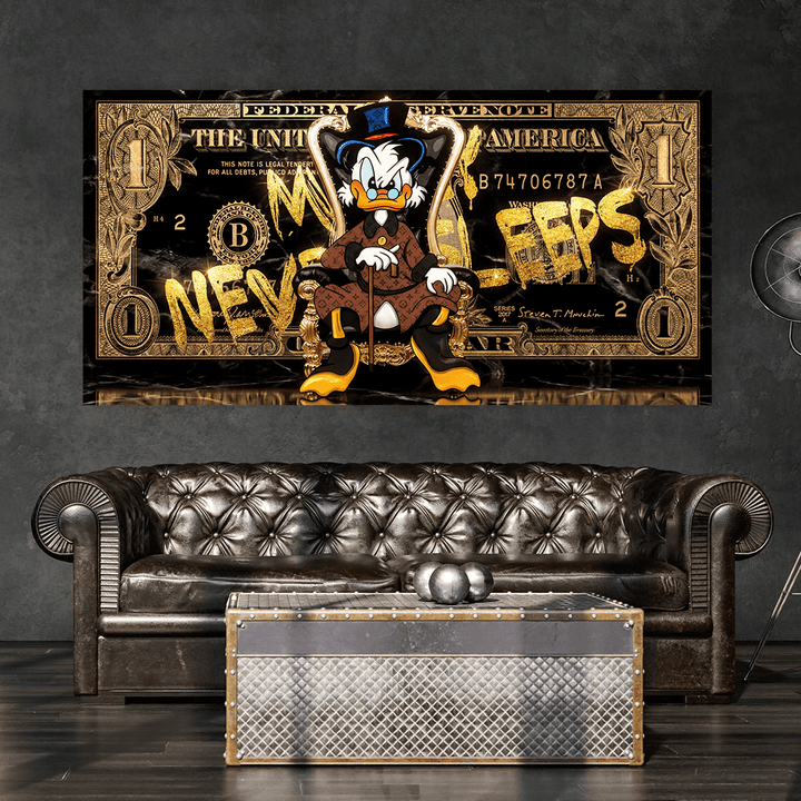 Money Never Sleeps by Adrian Vieriu - Affengeile Bilder