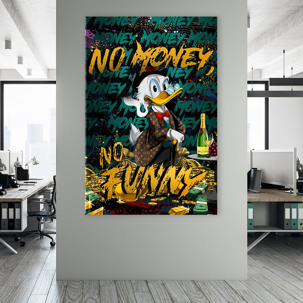 No Money, No Funny by Adrian Vieriu - Affengeile Bilder