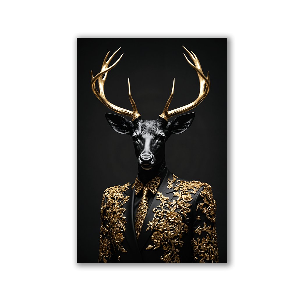Noble Deer by Adrian Vieriu - Affengeile Bilder