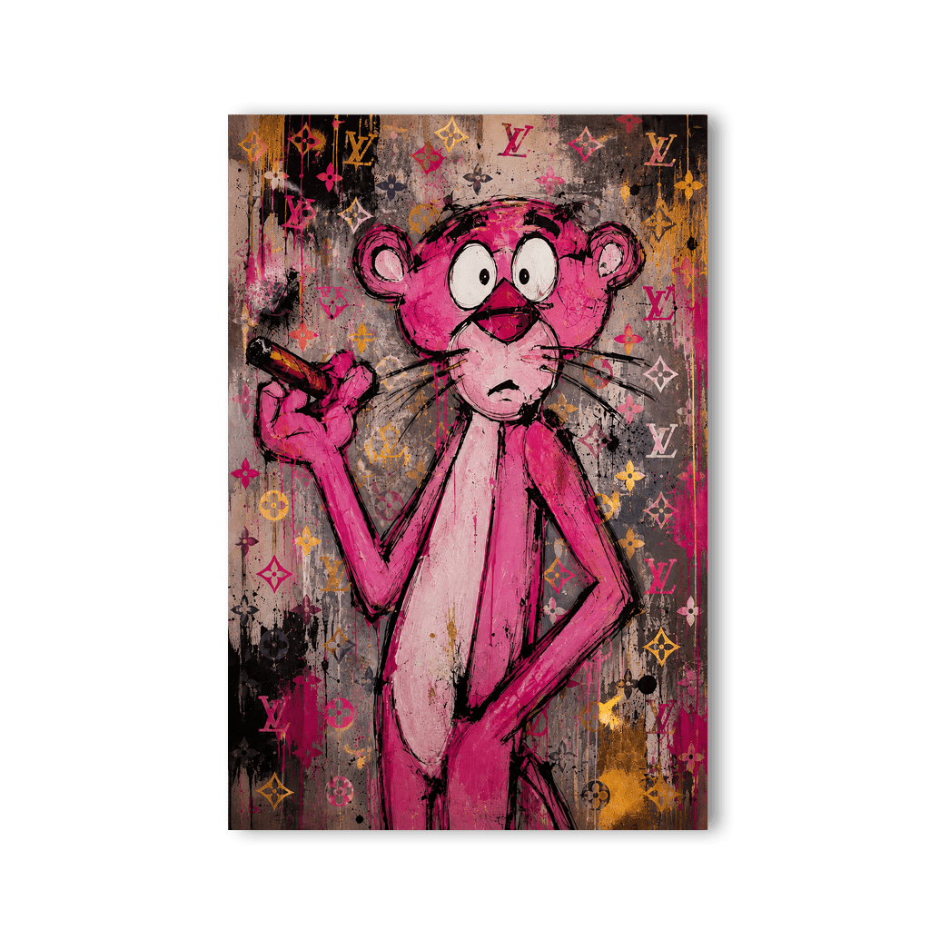 Pink Panther x Louis Vuitton Graffiti_ by Mark Matthews - Affengeile Bilder