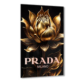 Prada Flower by Adrian Vieriu Rosé auf Acryl - Affengeile Bilder