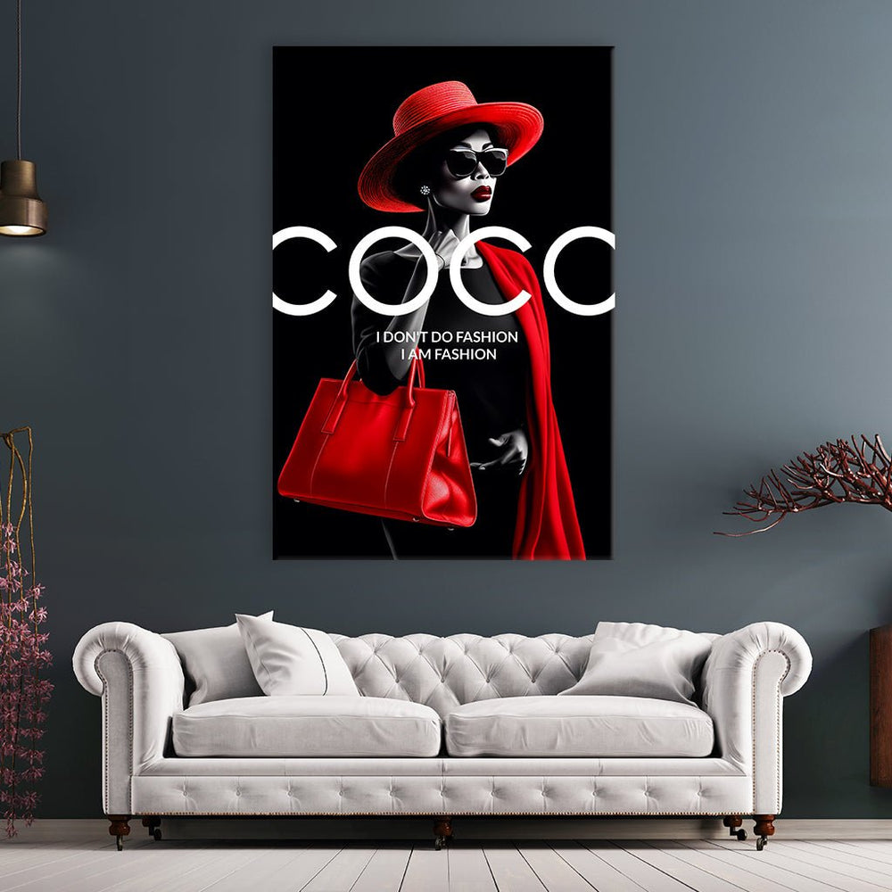 Red Coco by Adrian Vieriu - Affengeile Bilder