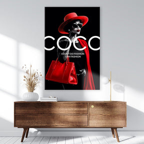 Red Coco by Adrian Vieriu - Affengeile Bilder