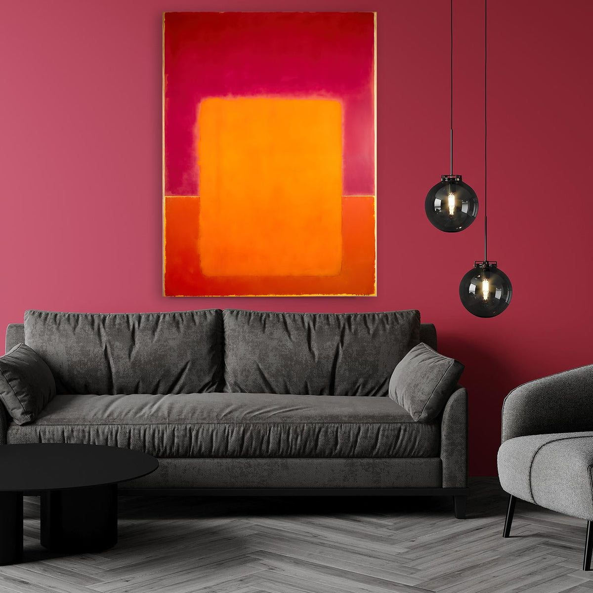 Rothko Sonne u by Frank Daske - Affengeile Bilder
