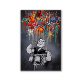 Street Art Sailor by Adrian Vieriu - Affengeile Bilder