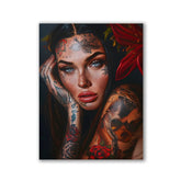 Tattoo Girl Flower by Rosa Piazza - Affengeile Bilder