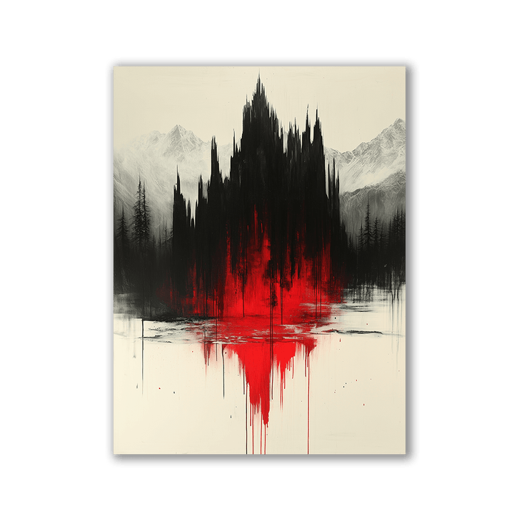 The Bleeding Mountain by David Drake - Affengeile Bilder