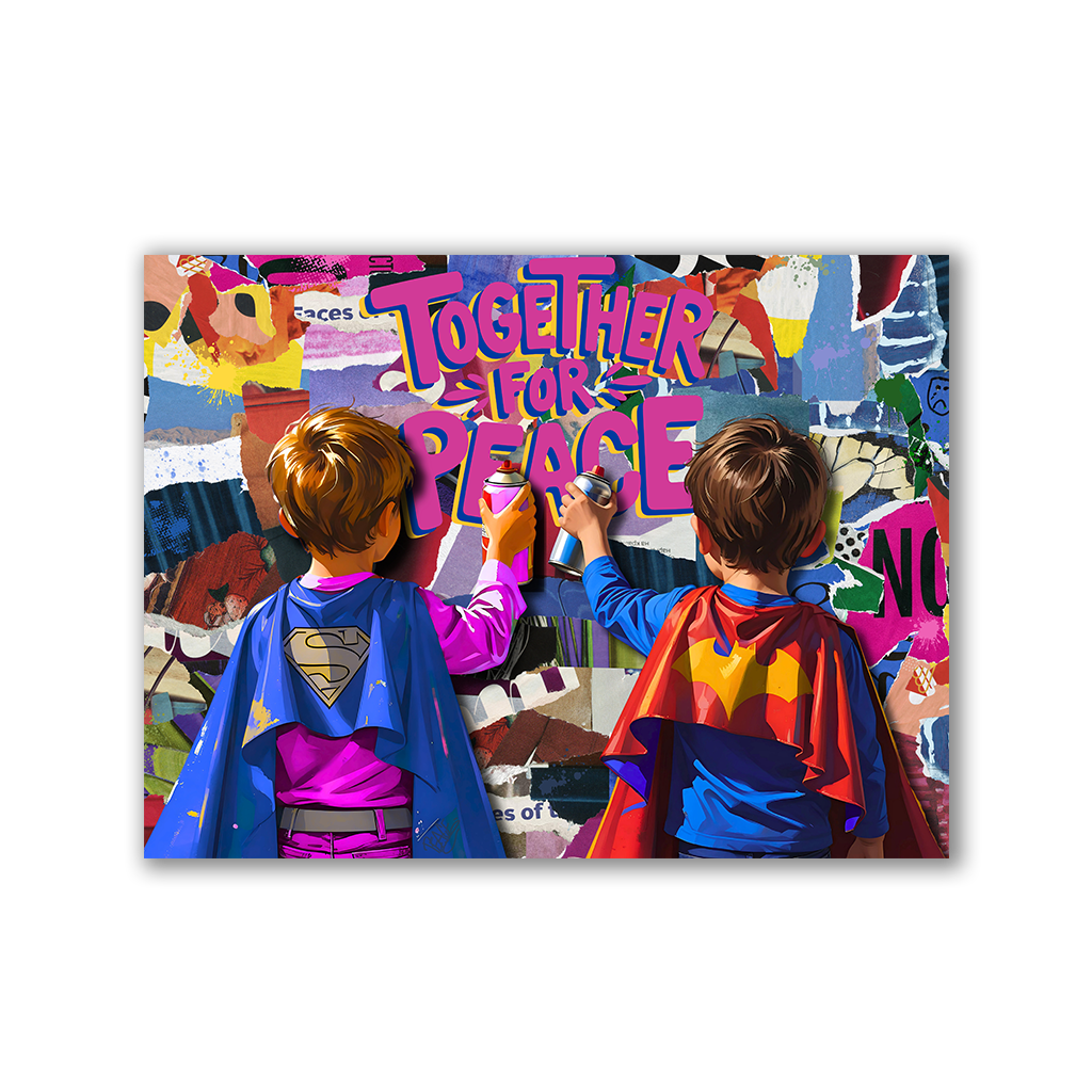 Together for Peace by RS Artist - Affengeile Bilder