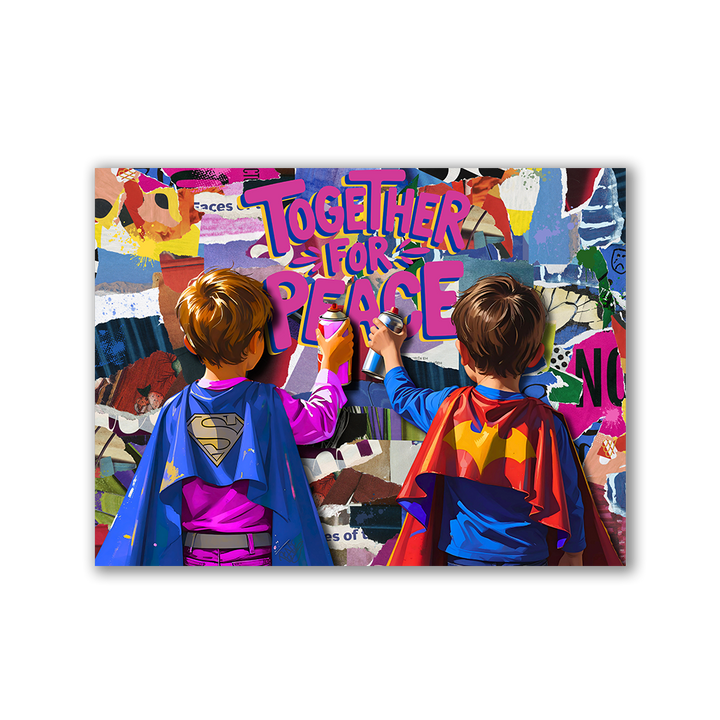 Together for Peace by RS Artist - Affengeile Bilder