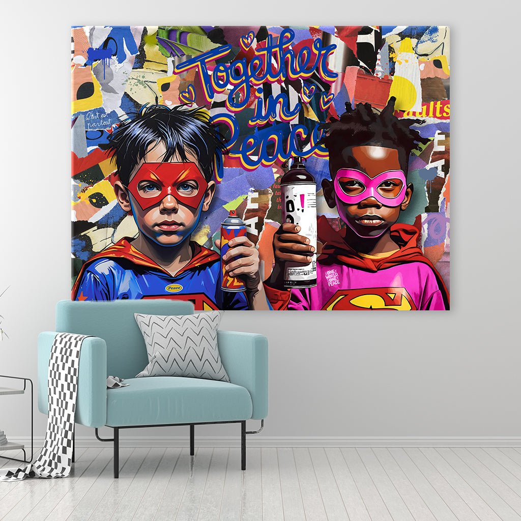 Together in Peace by RS Artist - Affengeile Bilder