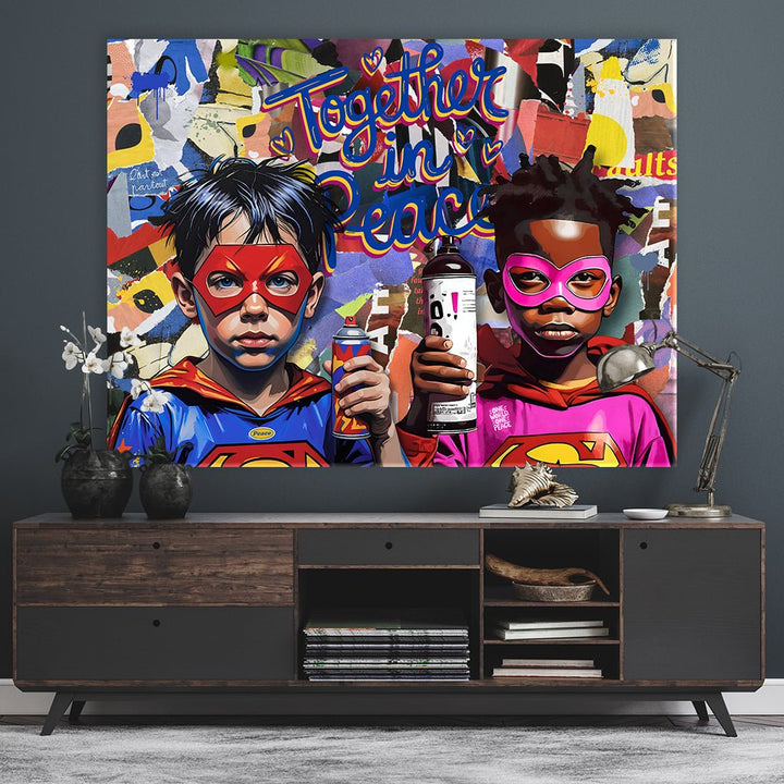 Together in Peace by RS Artist - Affengeile Bilder