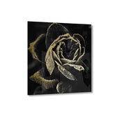 Abstract Rose Goldversion auf Acryl - Affengeile Bilder