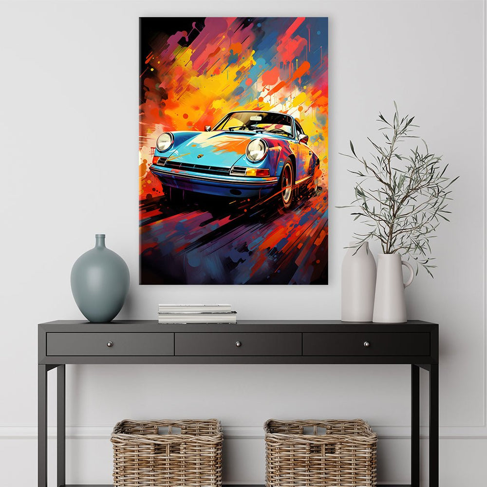 Abstract Sportscar by Rosa Piazza - Affengeile Bilder