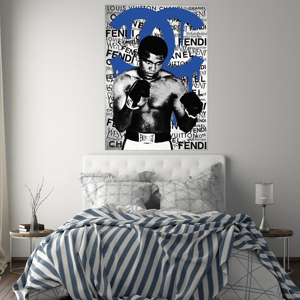 ALI BRAND Blau by RS Artist - Affengeile Bilder