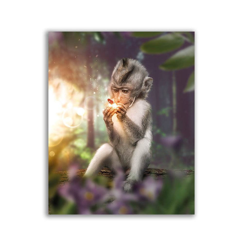 "Baby Monkey" by Zenzdesign - Affengeile Bilder