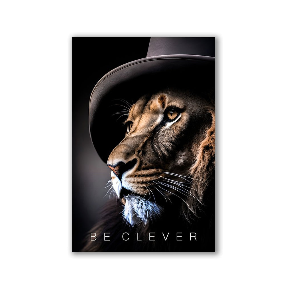 Be clever lion no1 by Adrian Vieriu - Affengeile Bilder