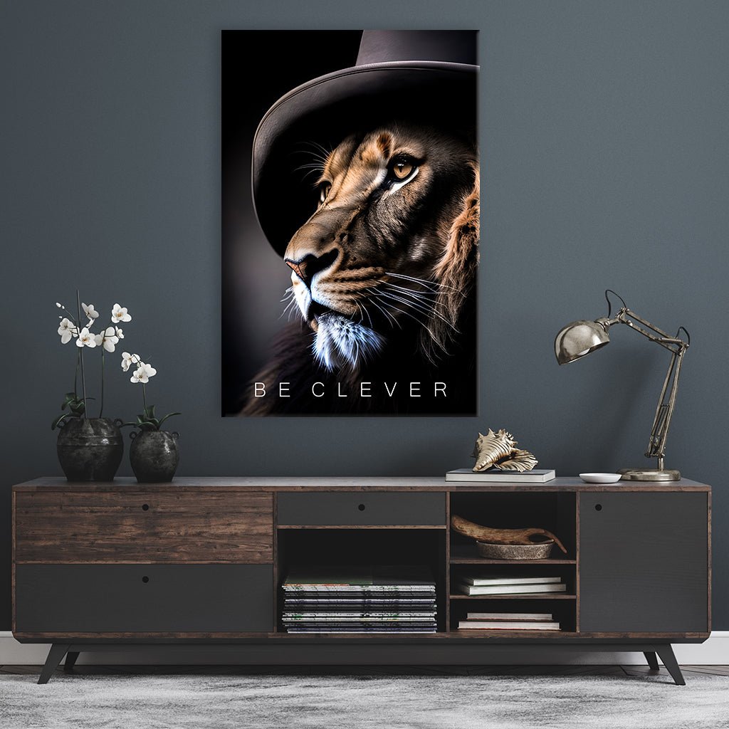 Be clever lion no1 by Adrian Vieriu - Affengeile Bilder