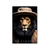Be clever lion no2 by Adrian Vieriu - Affengeile Bilder