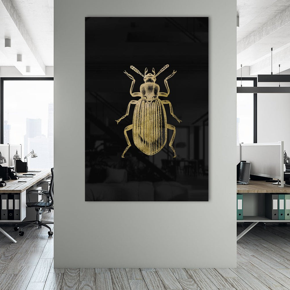 Beetle Goldversion auf Acryl - Affengeile Bilder