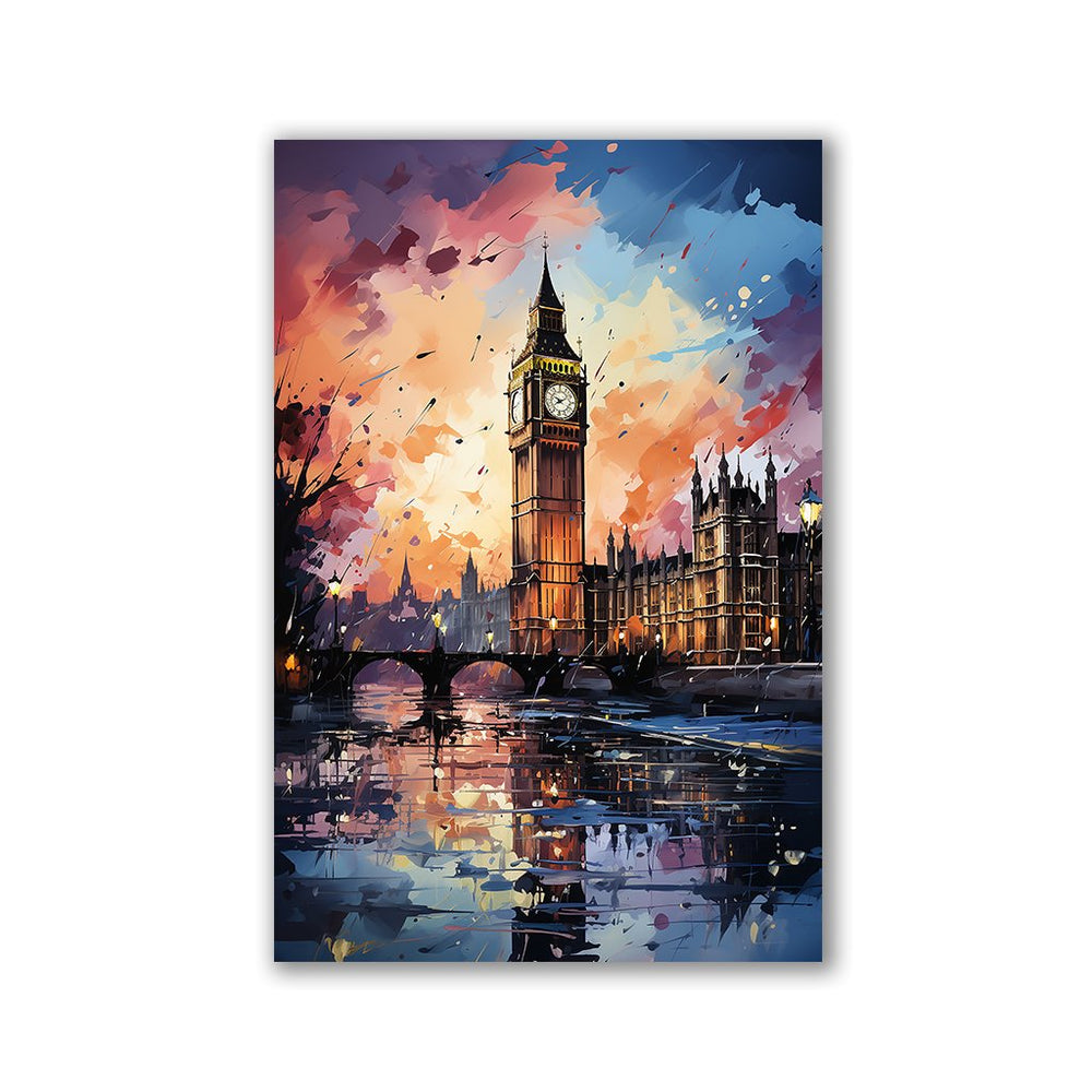 Big Ben London Pop Art by Catill - Affengeile Bilder