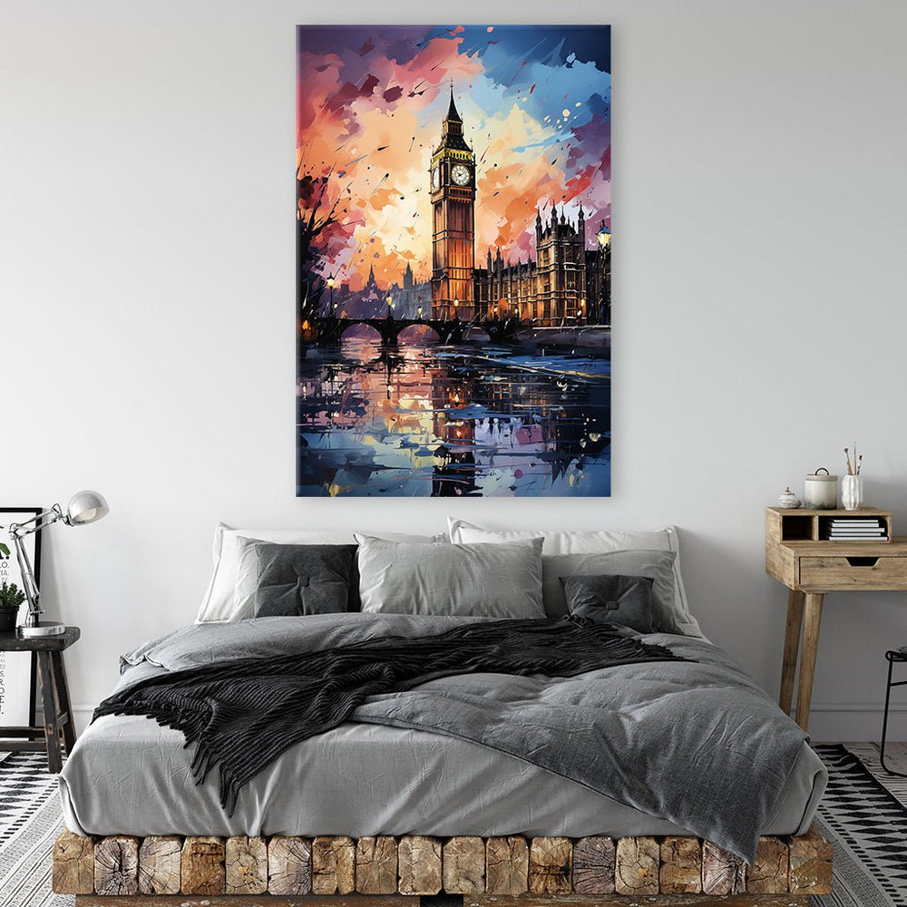 Big Ben London Pop by Catill Art