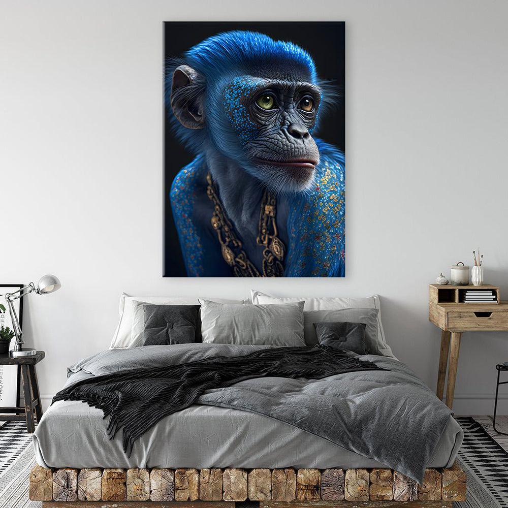 Blue Monkey Avatar by Juliano de Araujo - Affengeile Bilder