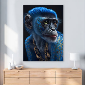 Blue Monkey Avatar by Juliano de Araujo - Affengeile Bilder