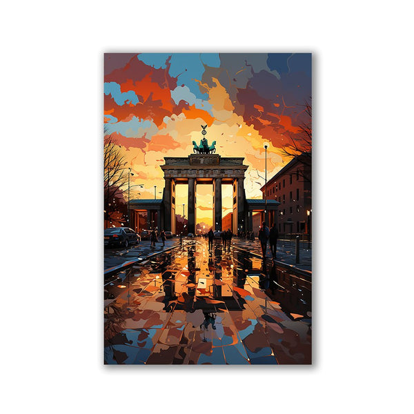 Brandenburger Tor Pop Art by Catill - Affengeile Bilder