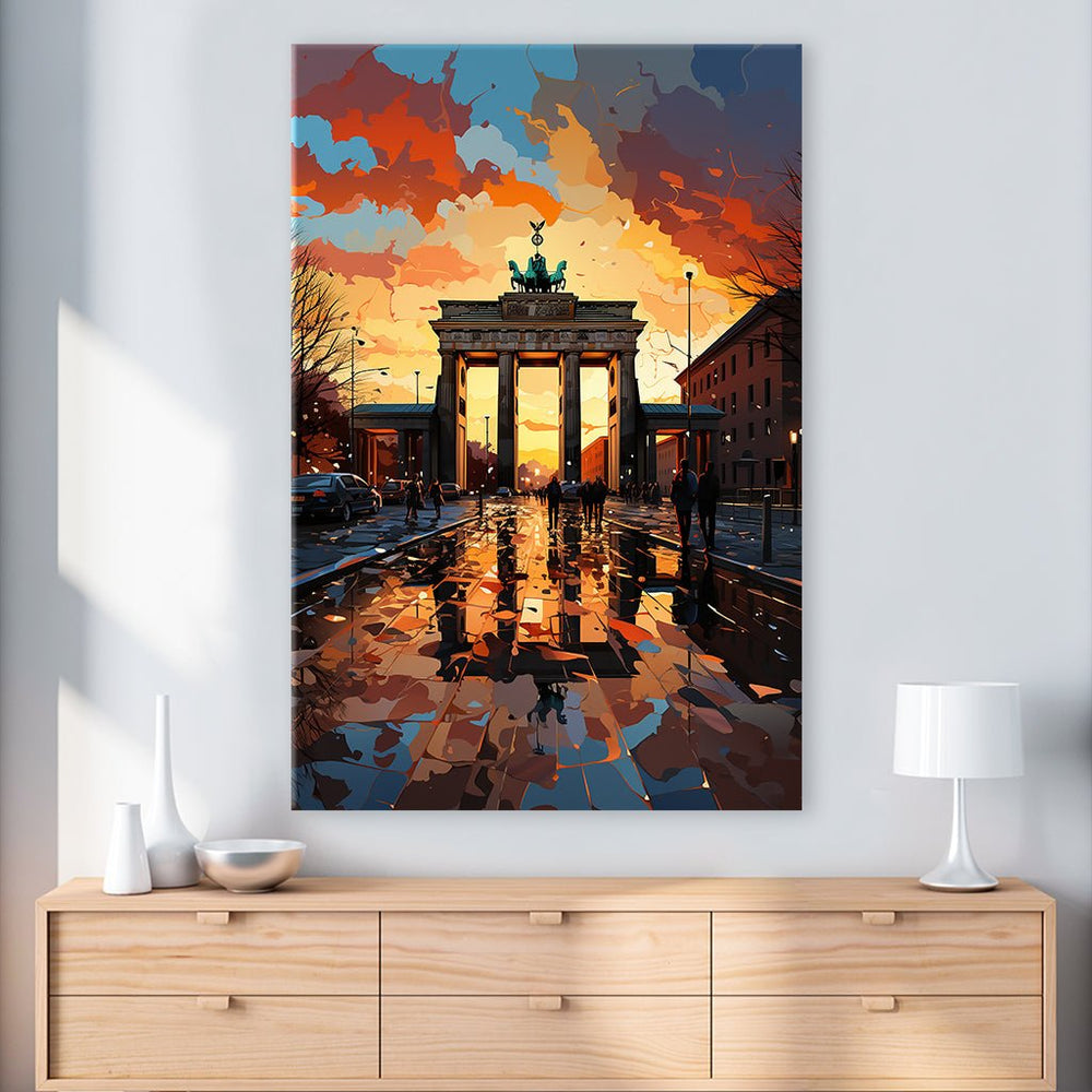 Brandenburger Tor Pop Art by Catill - Affengeile Bilder