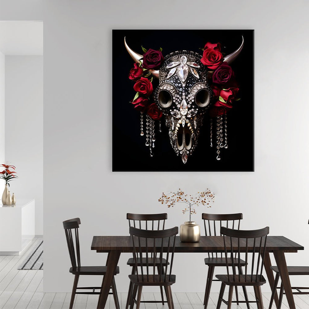 Bull Skull No1 by Rosa Piazza - Affengeile Bilder
