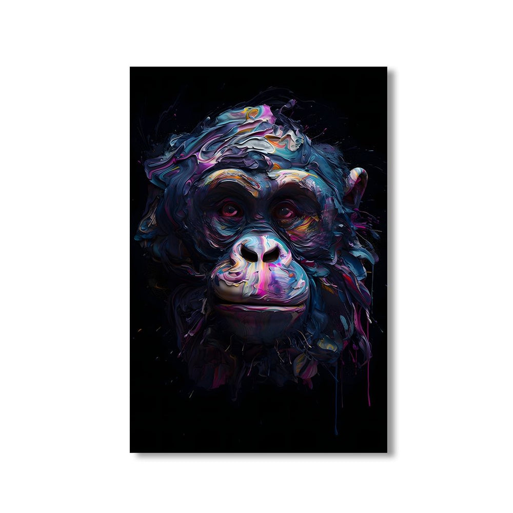 Chimp Art by Juliano de Araujo - Affengeile Bilder