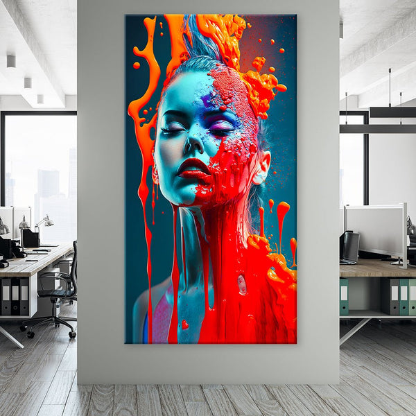 Color Splash Woman by Nilo - Affengeile Bilder