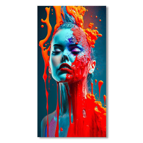 Color Splash Woman by Nilo - Affengeile Bilder