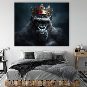 Crowned Gorilla by Zenzdesign - Affengeile Bilder