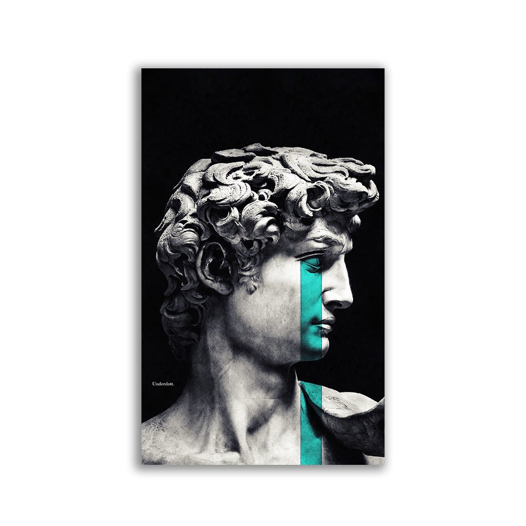 "Crying David" by Mr. Underdott - Affengeile Bilder