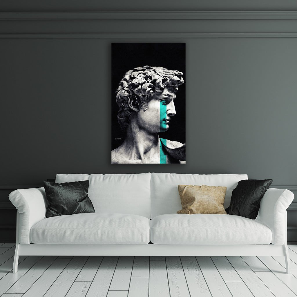 "Crying David" by Mr. Underdott - Affengeile Bilder