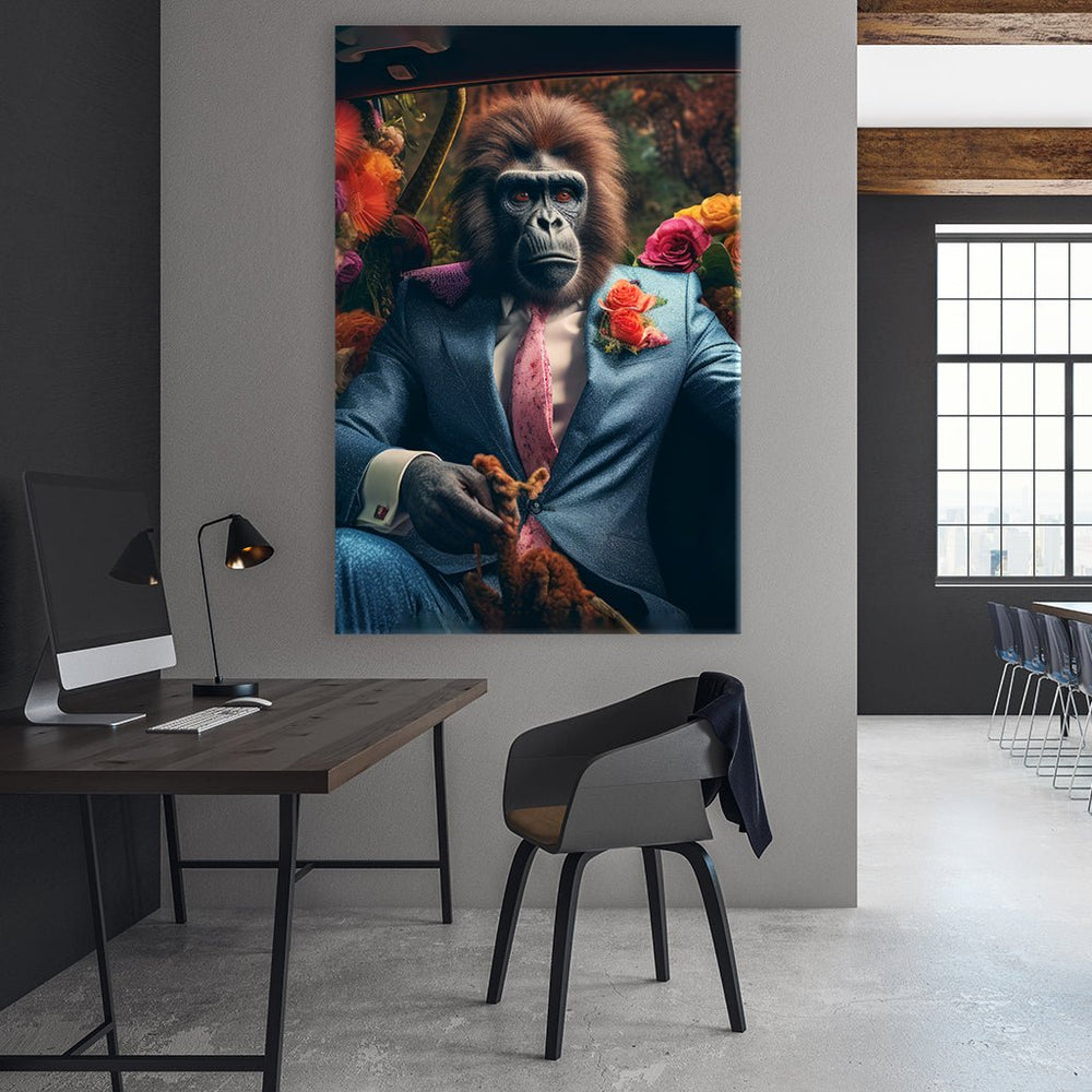 Dashing Ape by Juliano de Araujo - Affengeile Bilder