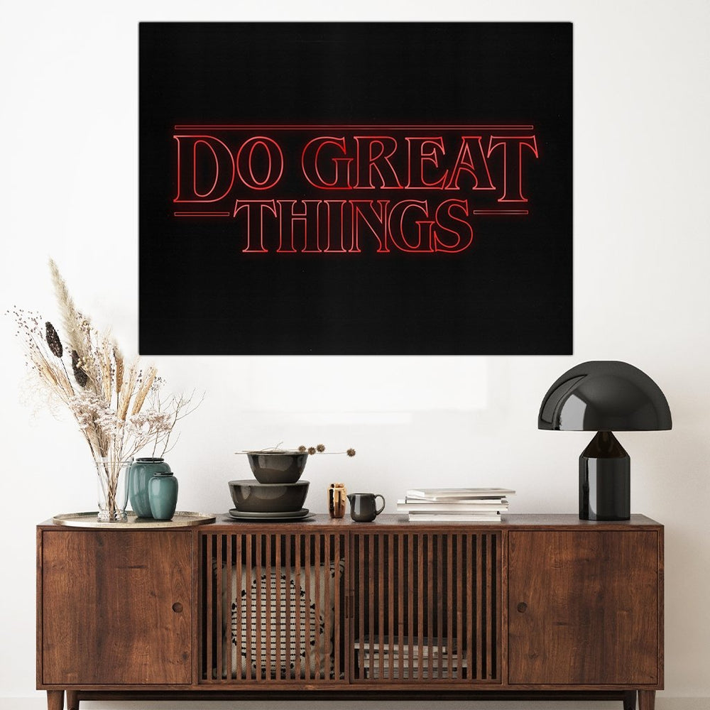 "Do Great Things" - Affengeile Bilder