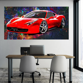 "Ferrari Art" ﻿ - Affengeile Bilder