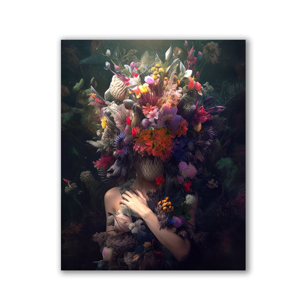 Floral Head by Zenzdesign - Affengeile Bilder
