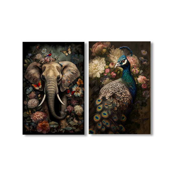 Flower Animals Duo by Himmelmiez - Affengeile Bilder