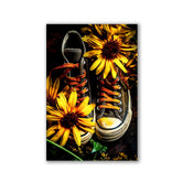 Flowery Jeansshoes No2 by Himmelmiez - Affengeile Bilder