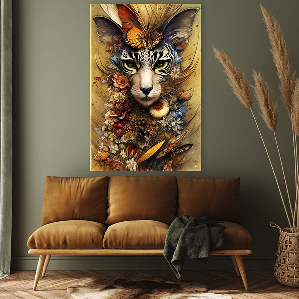 Flowery Wildcat by Artwerx - Affengeile Bilder