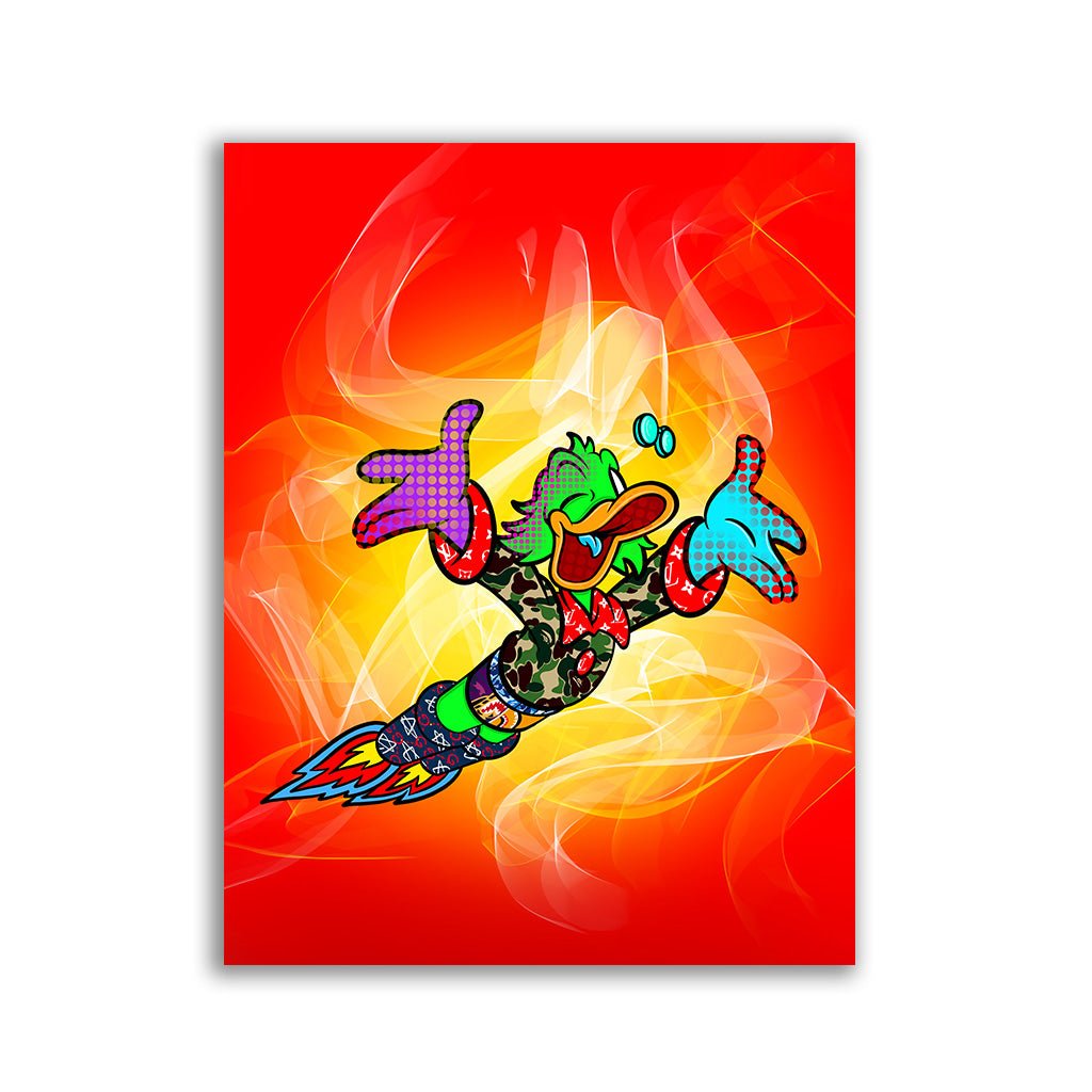 "Flying Duck" by Sean Flores - Affengeile Bilder