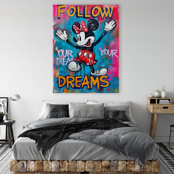 Follow your Dreams Minnie by Frank Daske - Affengeile Bilder