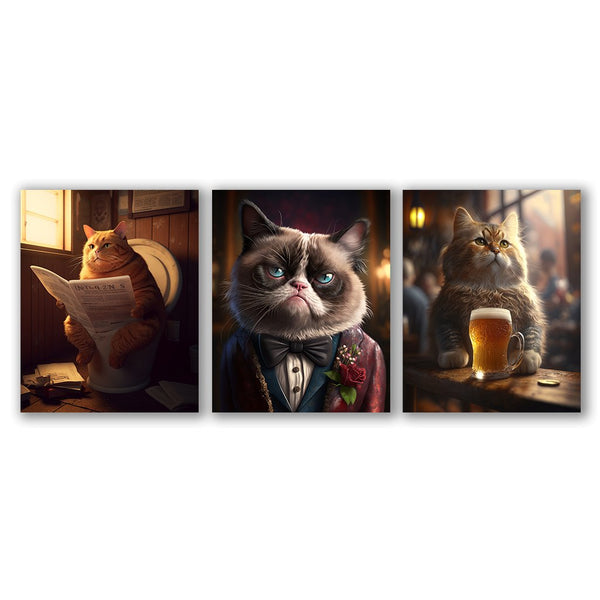 Funny Cats - Tripty by Zenzdesign - Affengeile Bilder