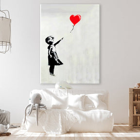 Girl with Balloon by Banksy - Affengeile Bilder