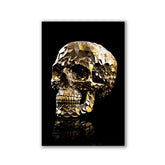 Golden Skull by Adrian Vieriu - Affengeile Bilder