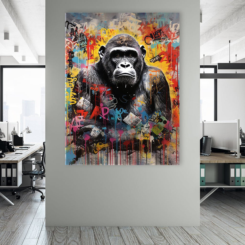 Gorilla Thoughts by Zenzdesign - Affengeile Bilder
