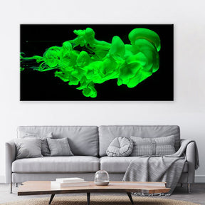 Green Neon Incense by Robert Kohlhuber - Affengeile Bilder